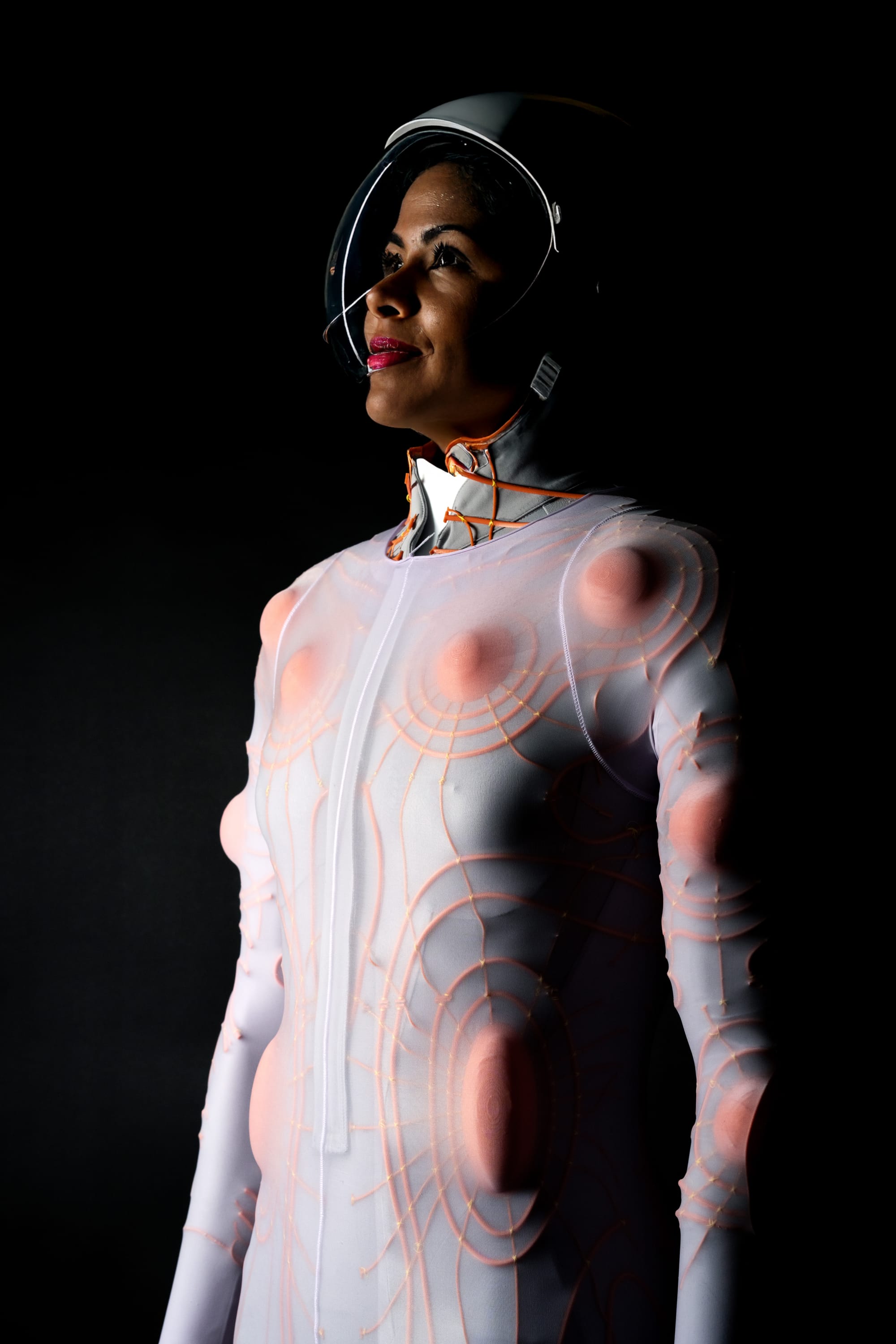 HI-FI Suit — helmet portrait