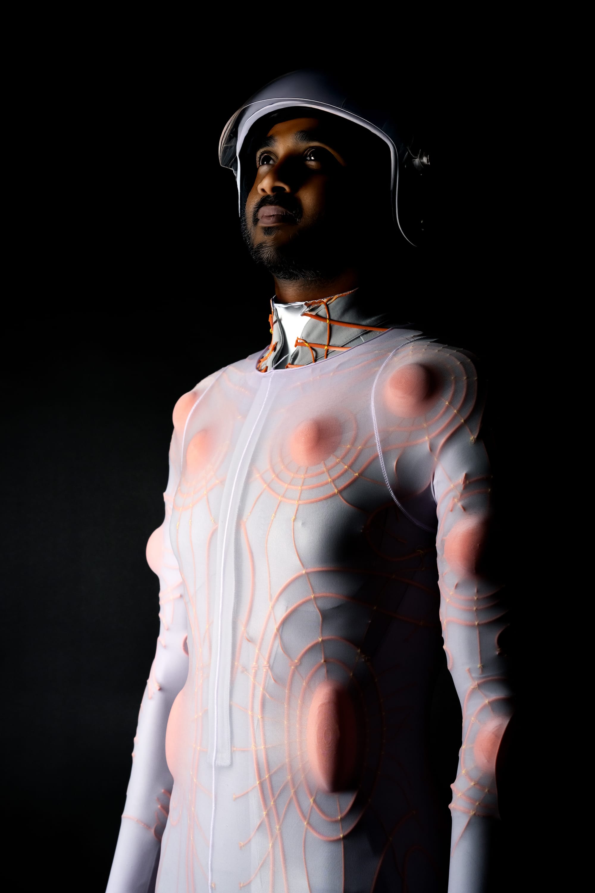 HI-FI Suit — helmet portrait