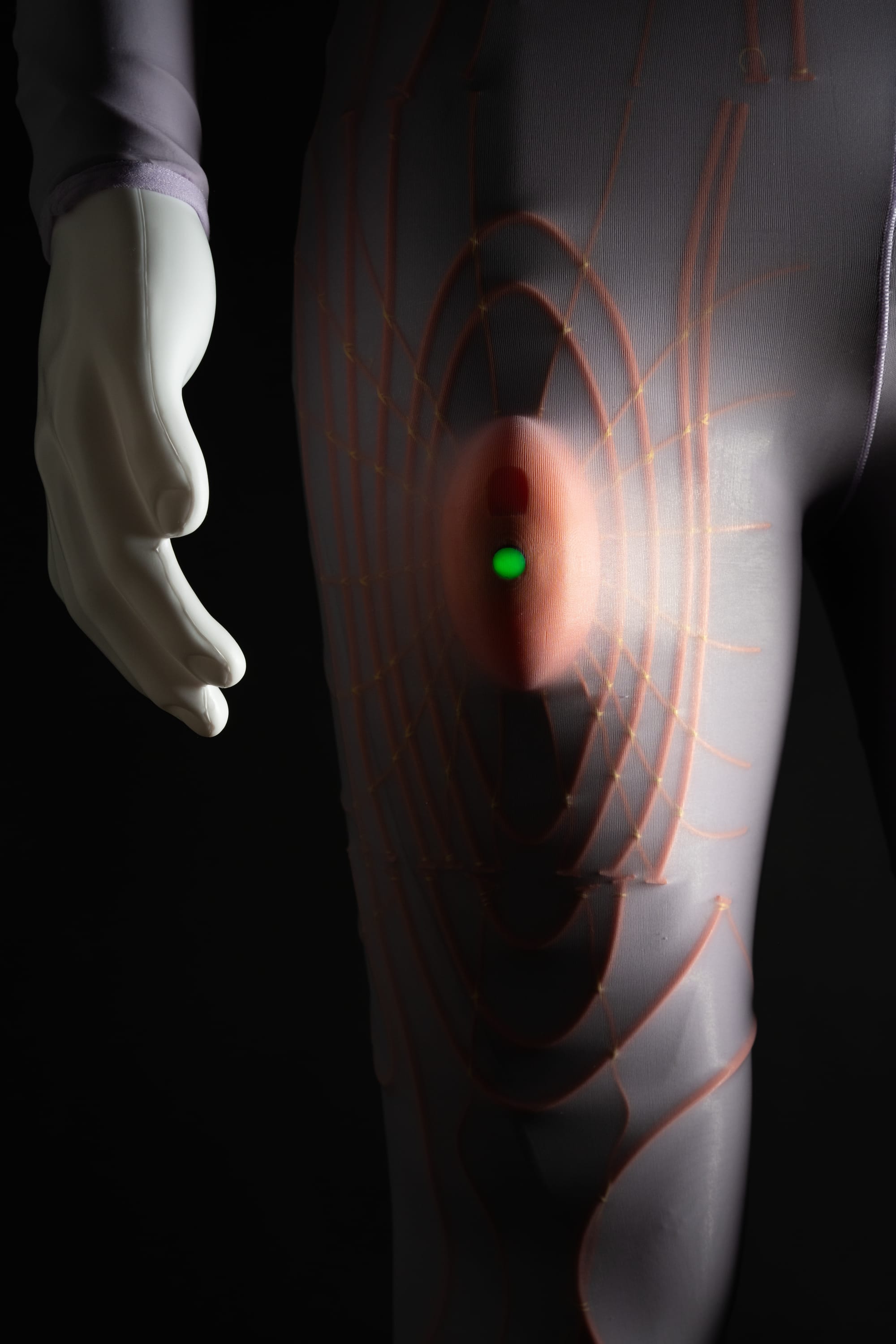 HI-FI Suit — sensor detail