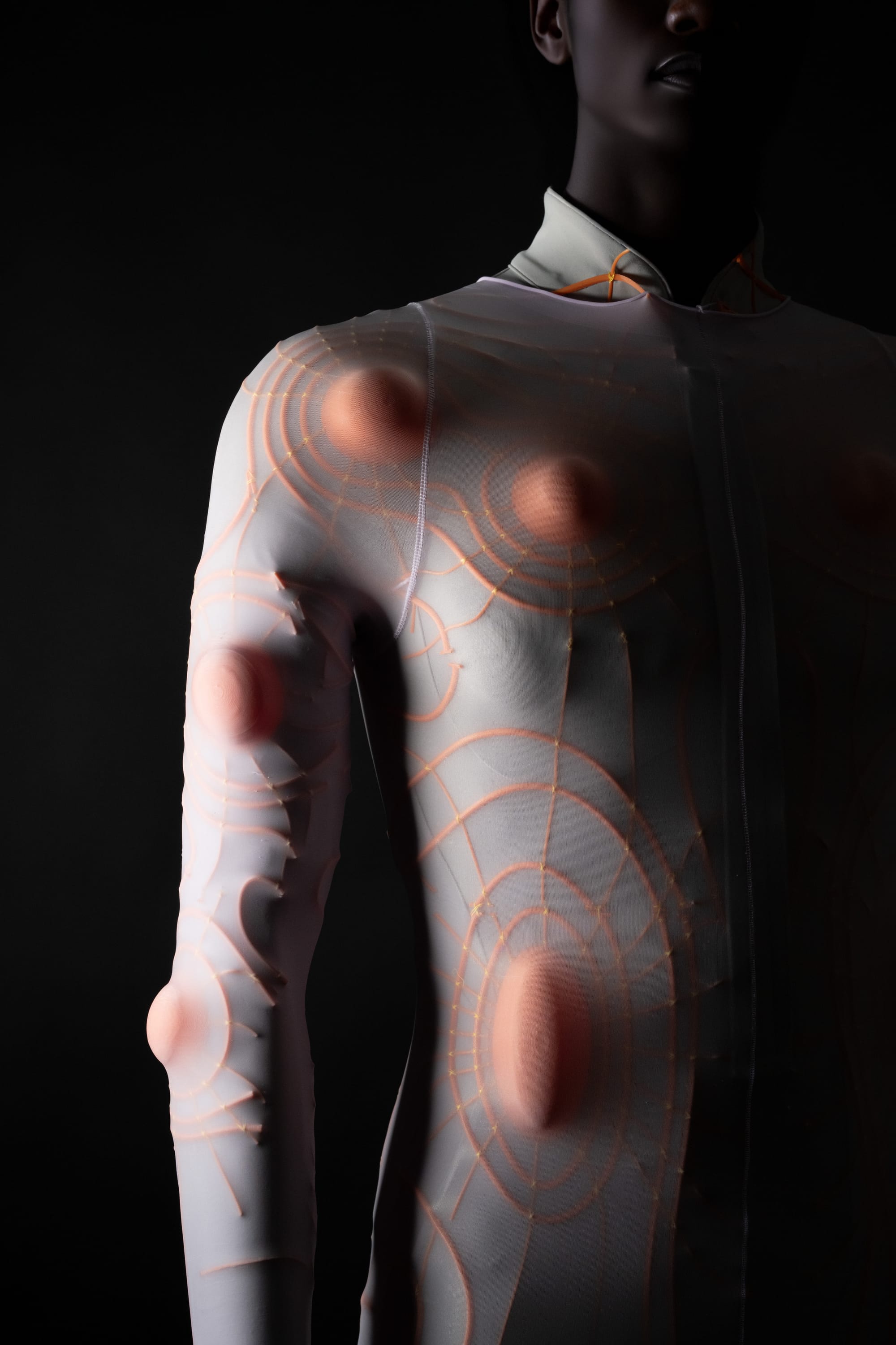 HI-FI Suit — shoulder detail