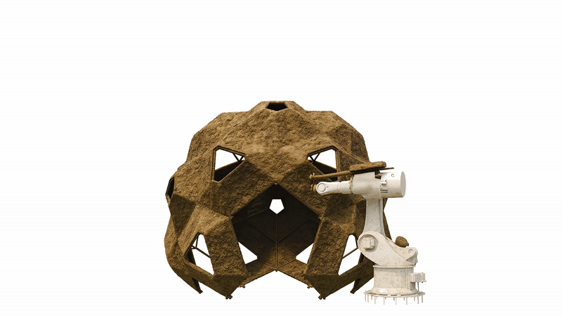 WoodSpray robot arm spraying structure